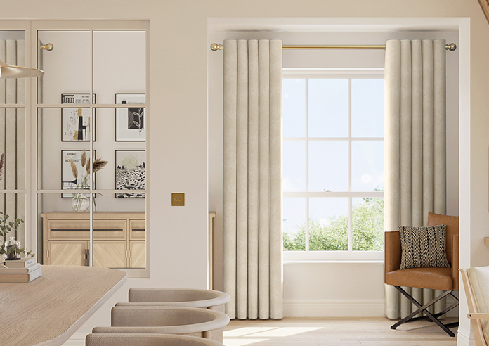 Florence Faux Suede, Mink Brown - Made to Measure Curtains - Image 3